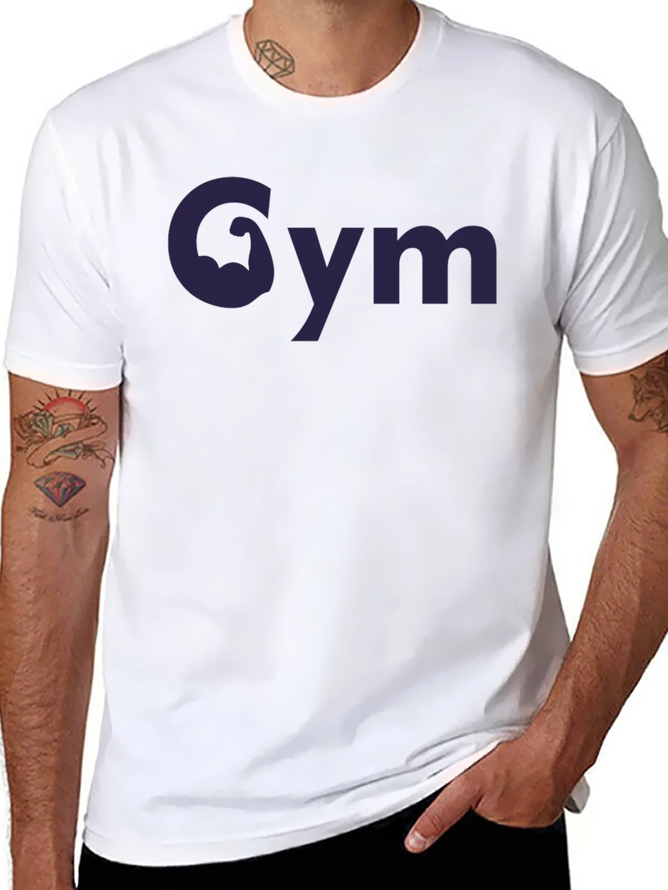 Gym Arm Muscle T-Shirt