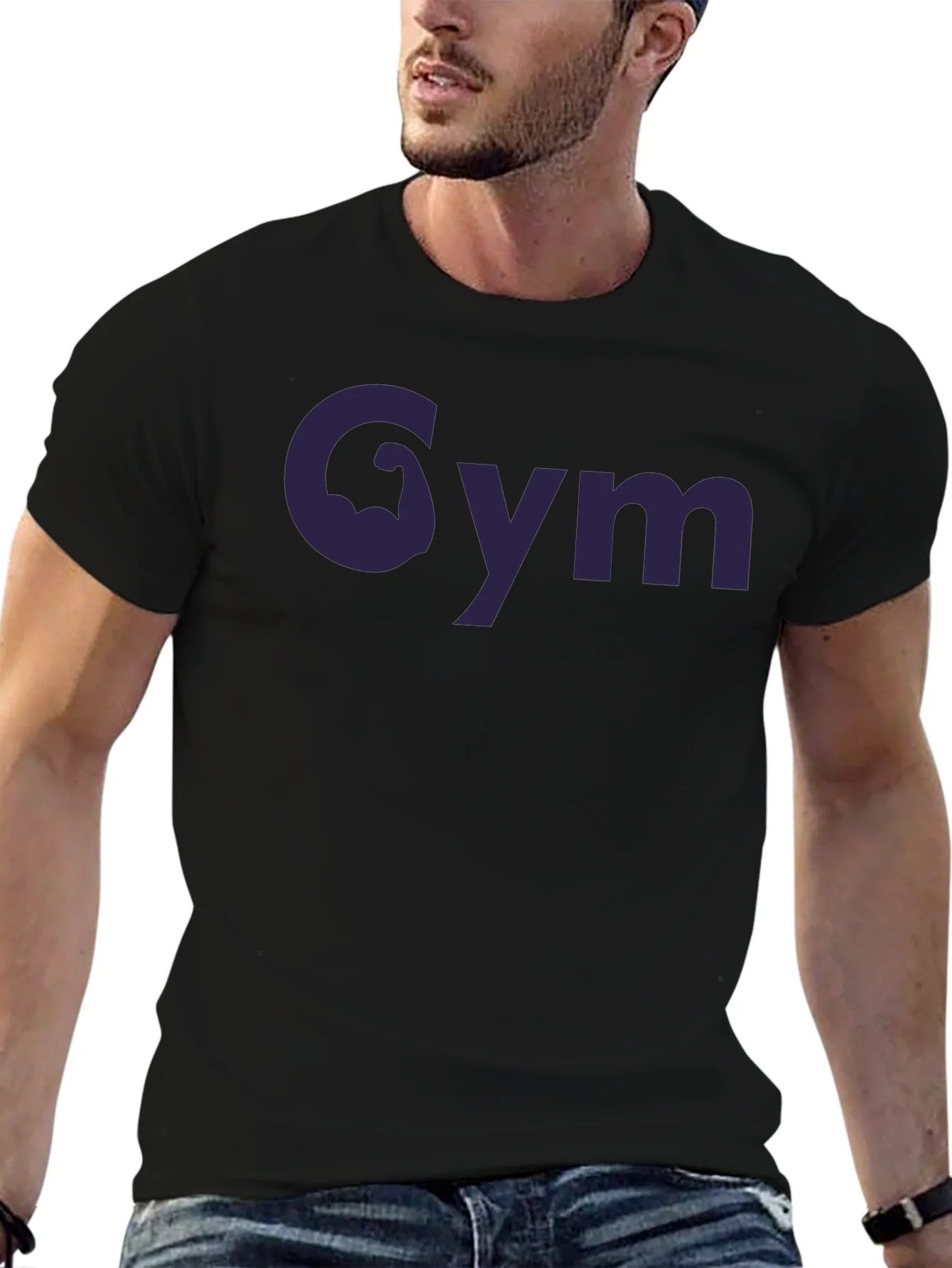 Gym Arm Muscle T-Shirt