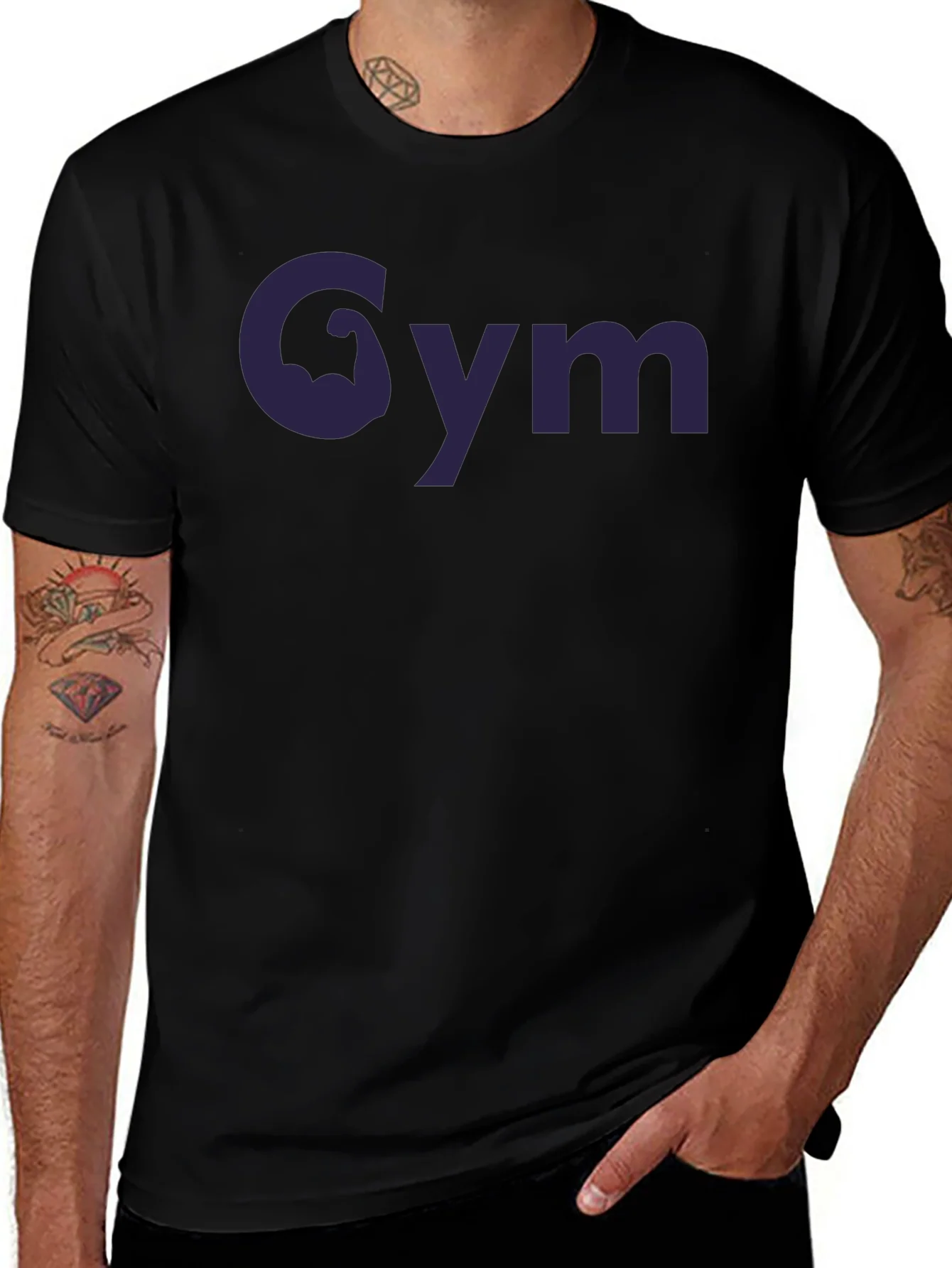 Gym Arm Muscle T-Shirt