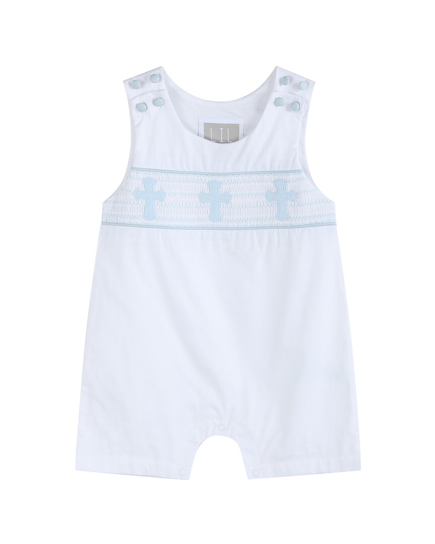 Lil Cactus Holy Smocked Overalls
