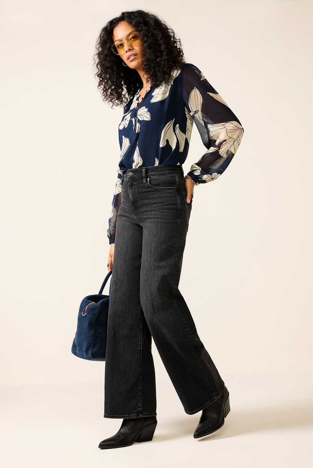 Women's Slim Palazzo Jeans