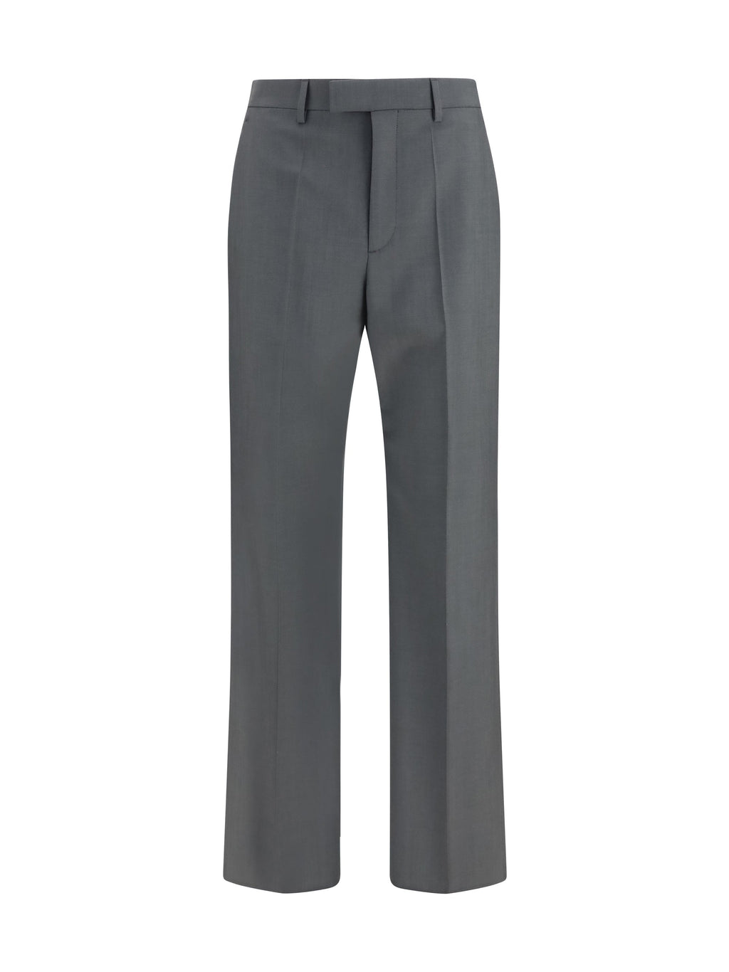 Valentino Men Wool And Mohair Tailored Pants