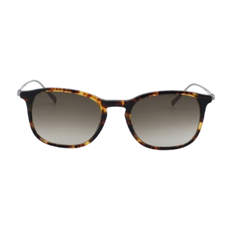 Salvatore Ferragamo Sunglasses Rectangle Full Rim, Dark Havana Frame And Grey Gradient Lens Sf2846Scp219