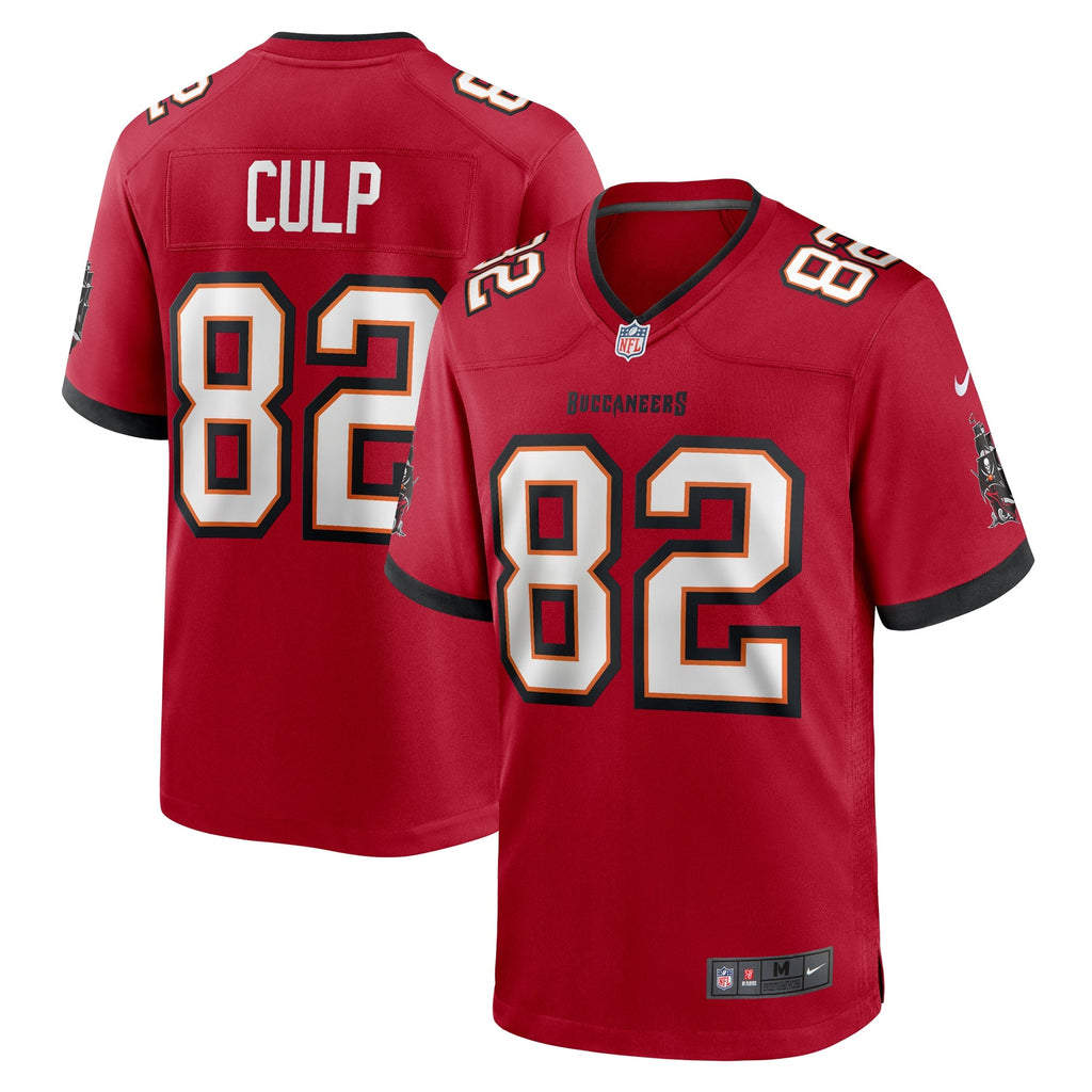 Tampa Bay Buccaneers Devin Culp Red Game Jersey