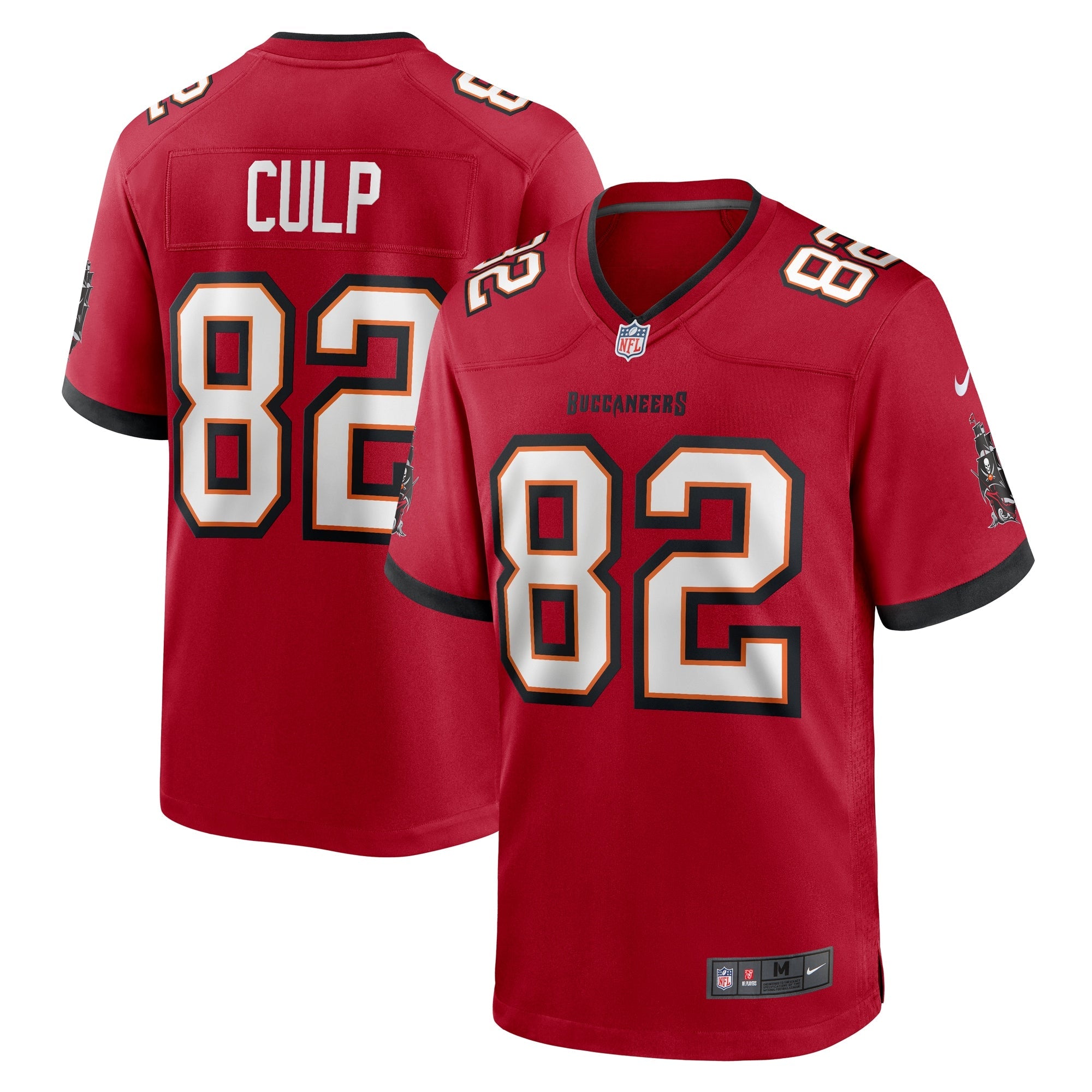Tampa Bay Buccaneers Devin Culp Red Game Jersey