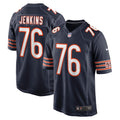 Chicago Bears Teven Jenkins Navy Game Jersey