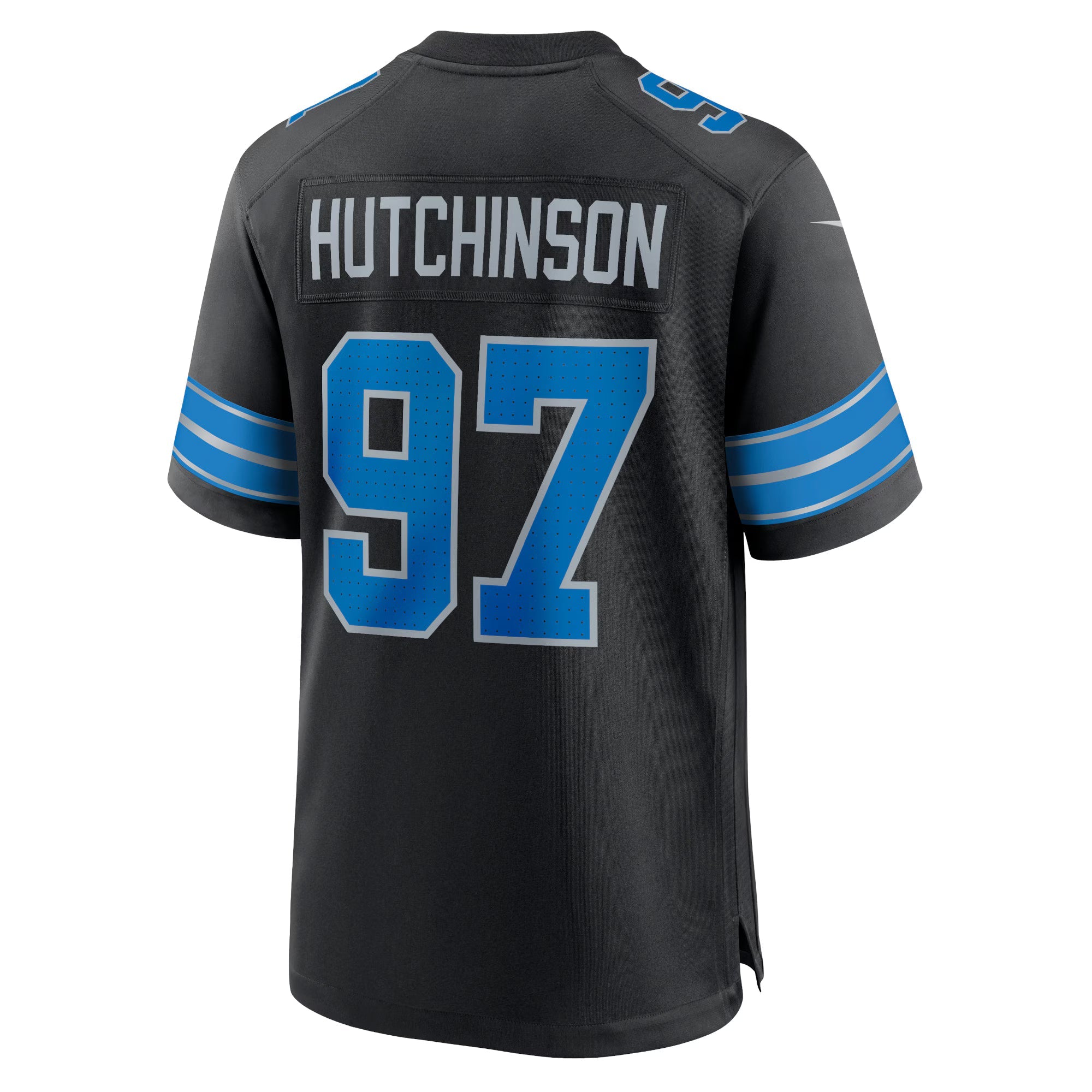Detroit Lions Aidan Hutchinson Black 2nd Alternate Game Jersey