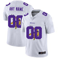 custom Minnesota Vikings White Team Big Logo Vapor Untouchable Limited jersey Stitched Jerseys American Football Jerseys