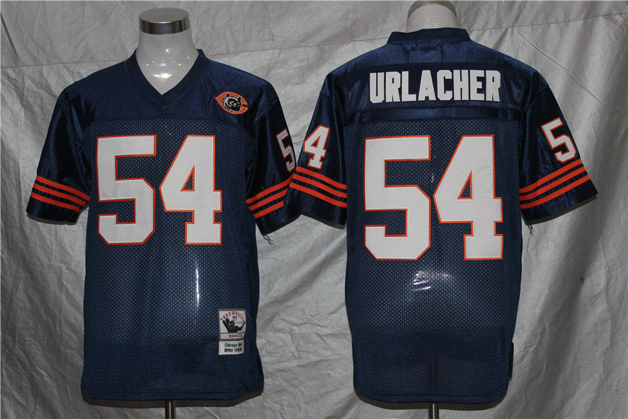 Men's Chicago Bears Brian Urlacher Mitchell & Ness Navy Legacy Replica jersey