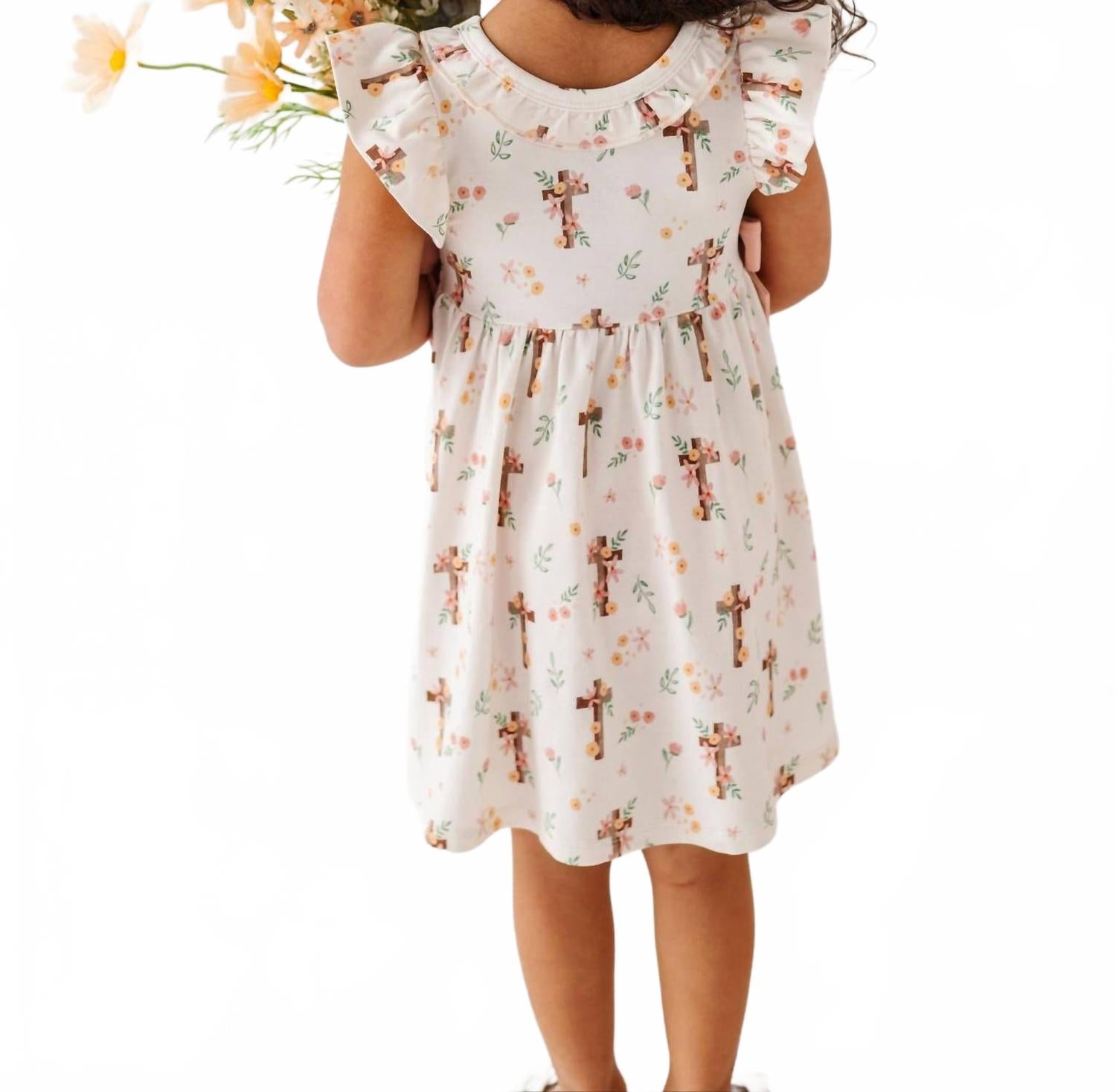 Faith Dress In White