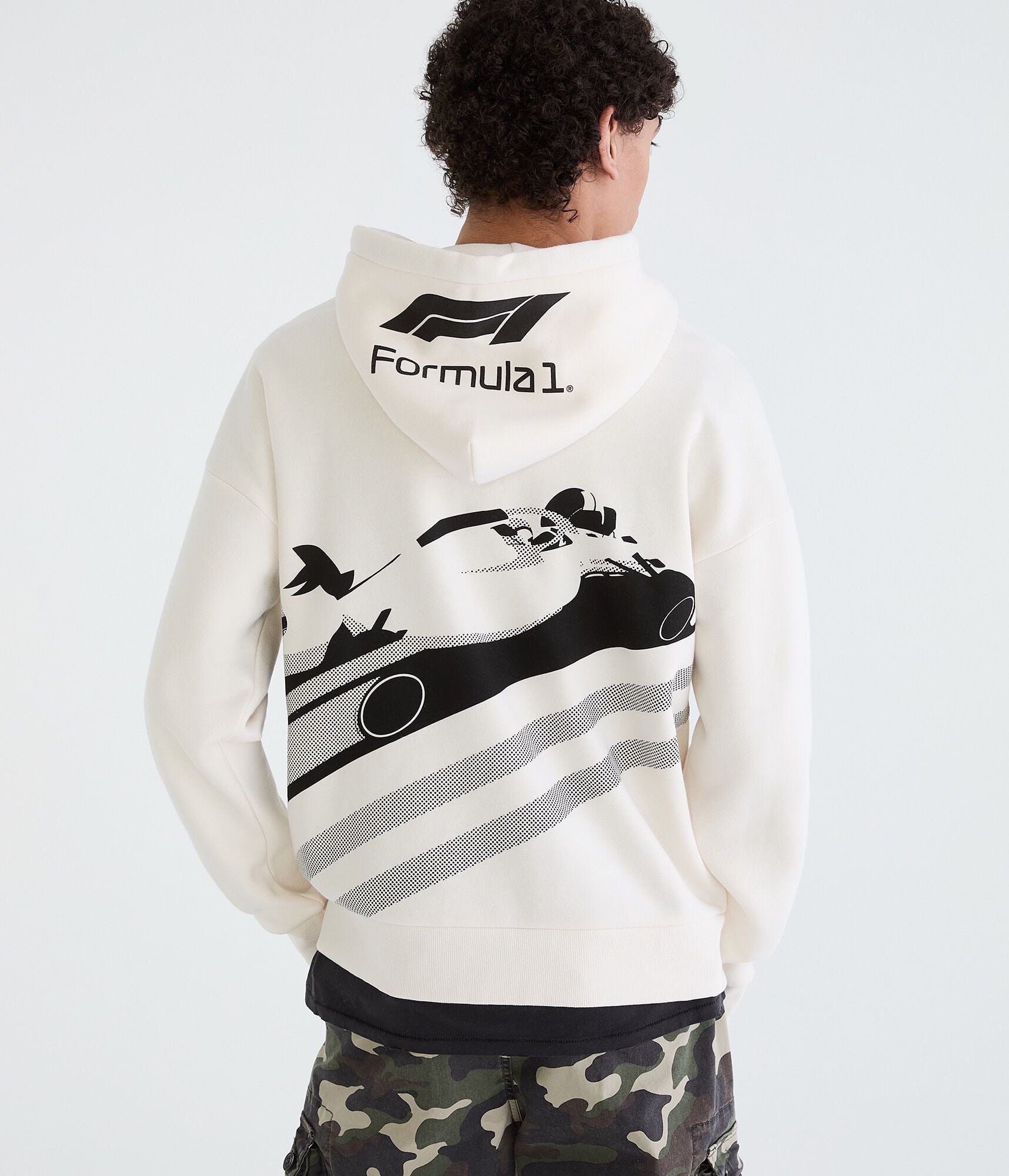 Aeropostale Formula 1 Shadow Car Pullover Hoodie