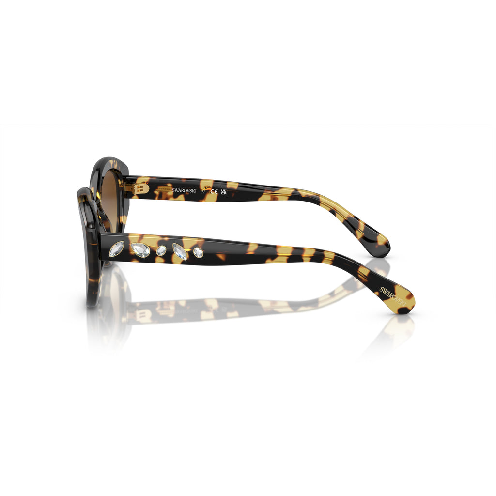 0Sk6005 Cat-Eye Sunglasses with Tortoiseshell Frame