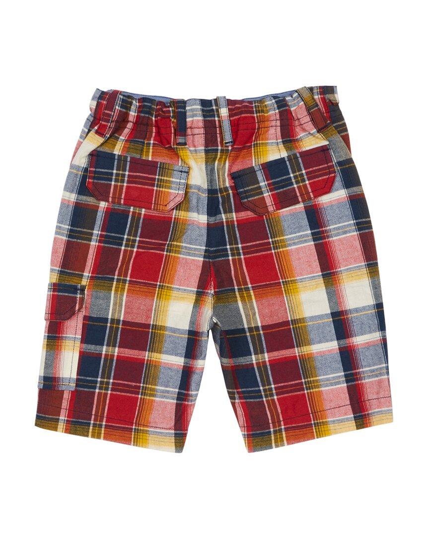 Peek Kids Rocco Plaid Cargo Short