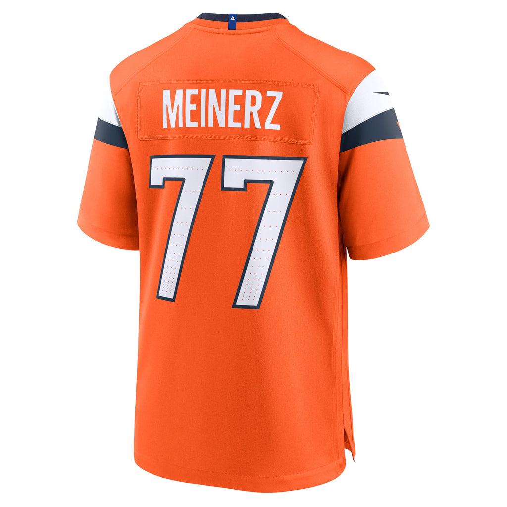 Denver Broncos Quinn Meinerz Orange Team Game Jersey