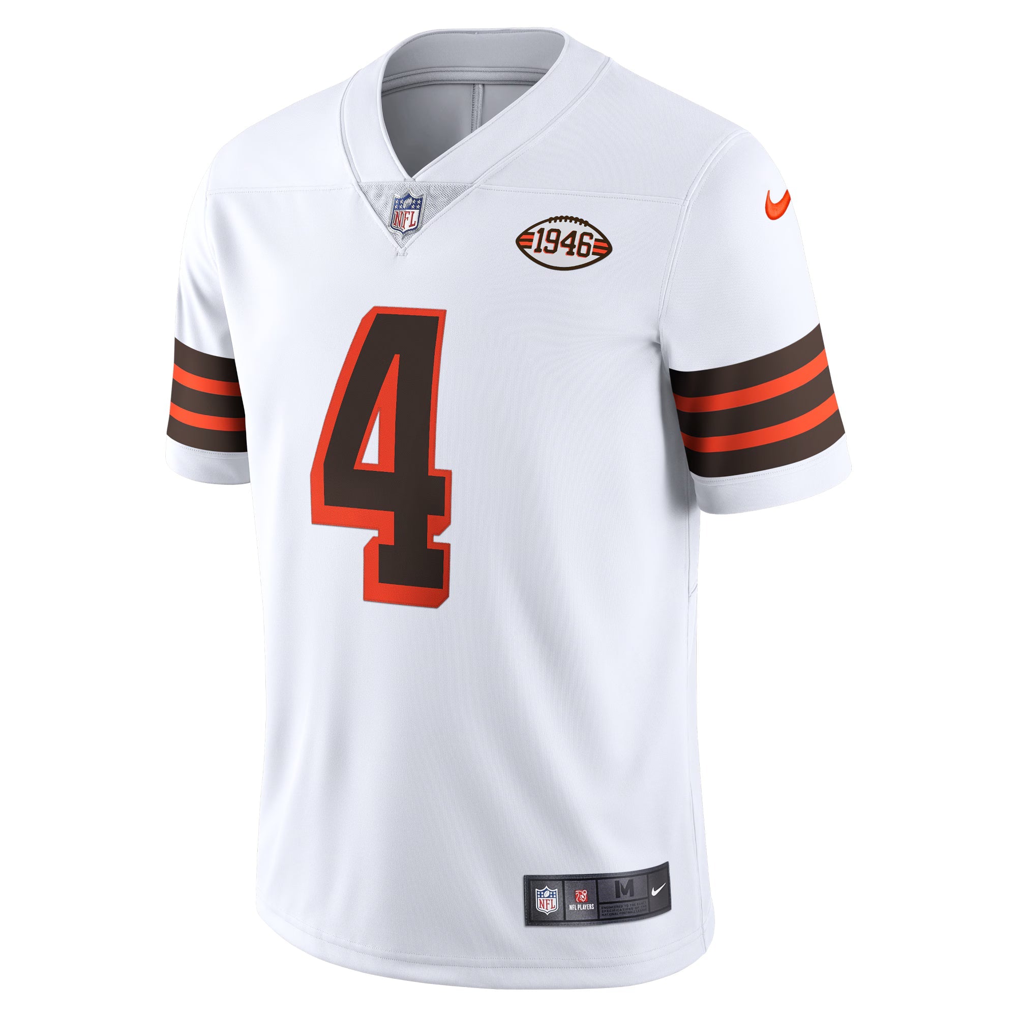 Cleveland Browns Deshaun Watson White 2021 Alternate Vapor Limited Jersey