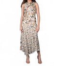 Elicia Printed Maxi Dress In Multi