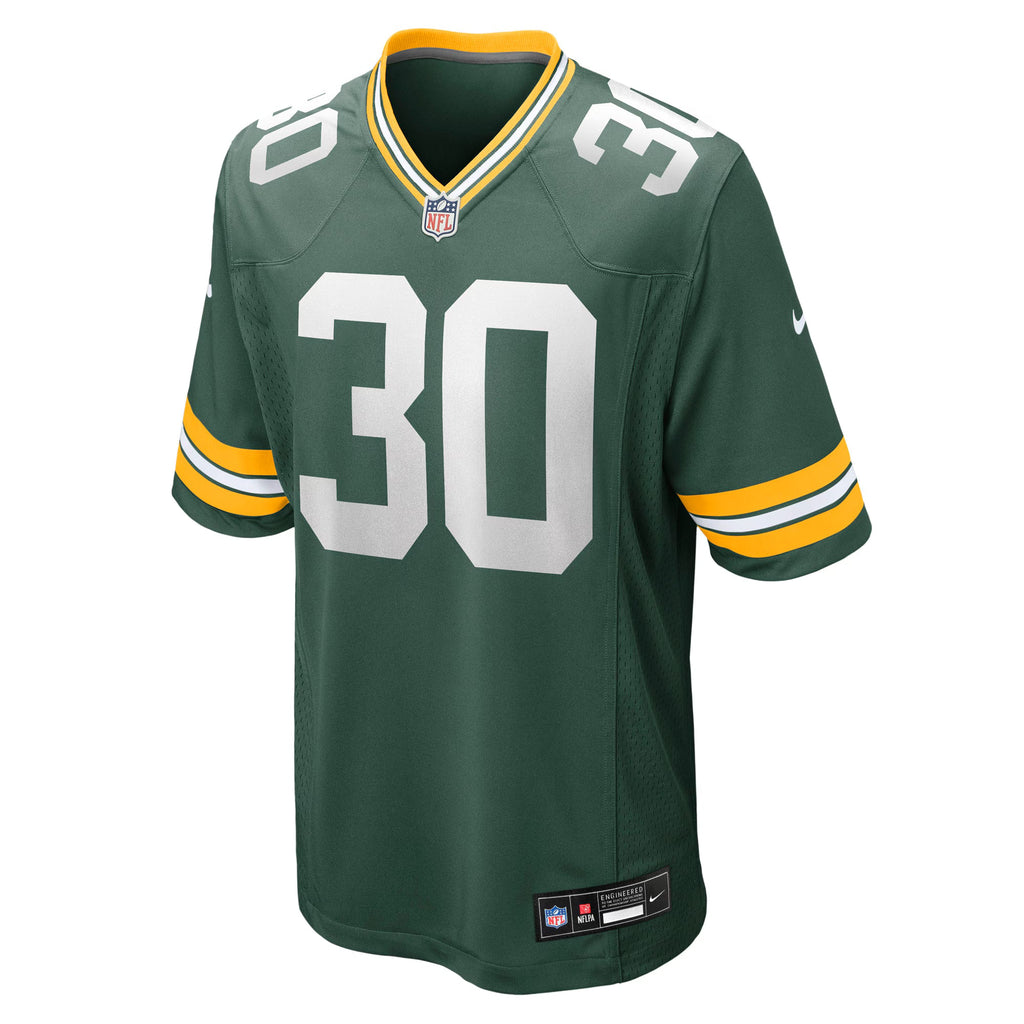 Green Bay Packers Chris Brooks Green Team Game Jersey