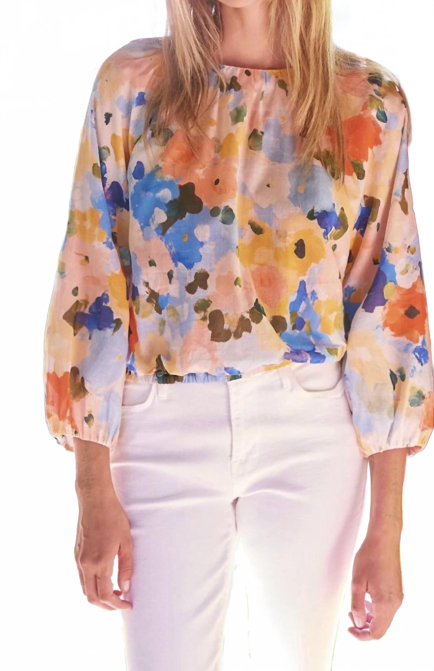 Cameron Top In Floral