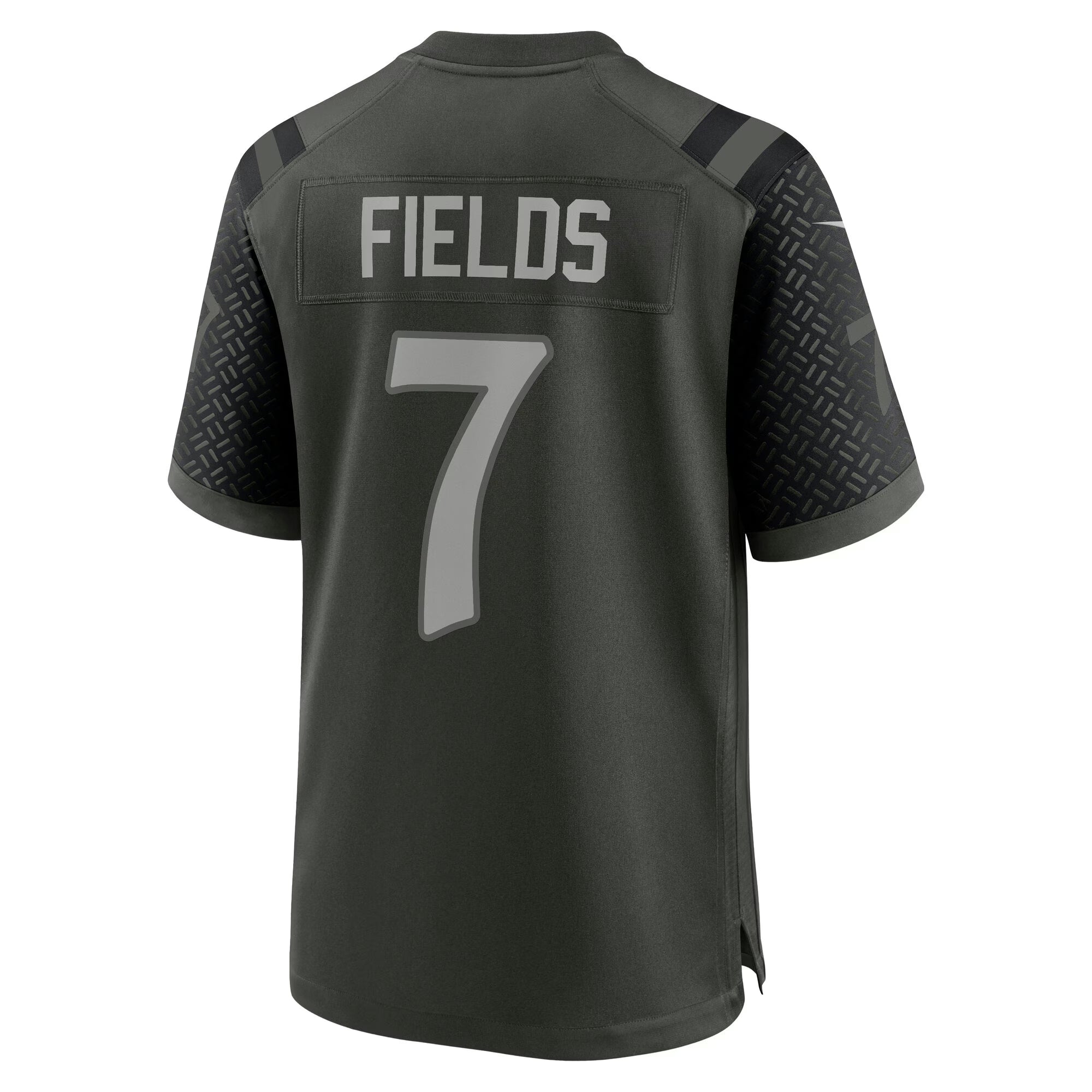 New York Jets Justin Fields Gotham Green 2025 Rivalries Collection Game Jersey