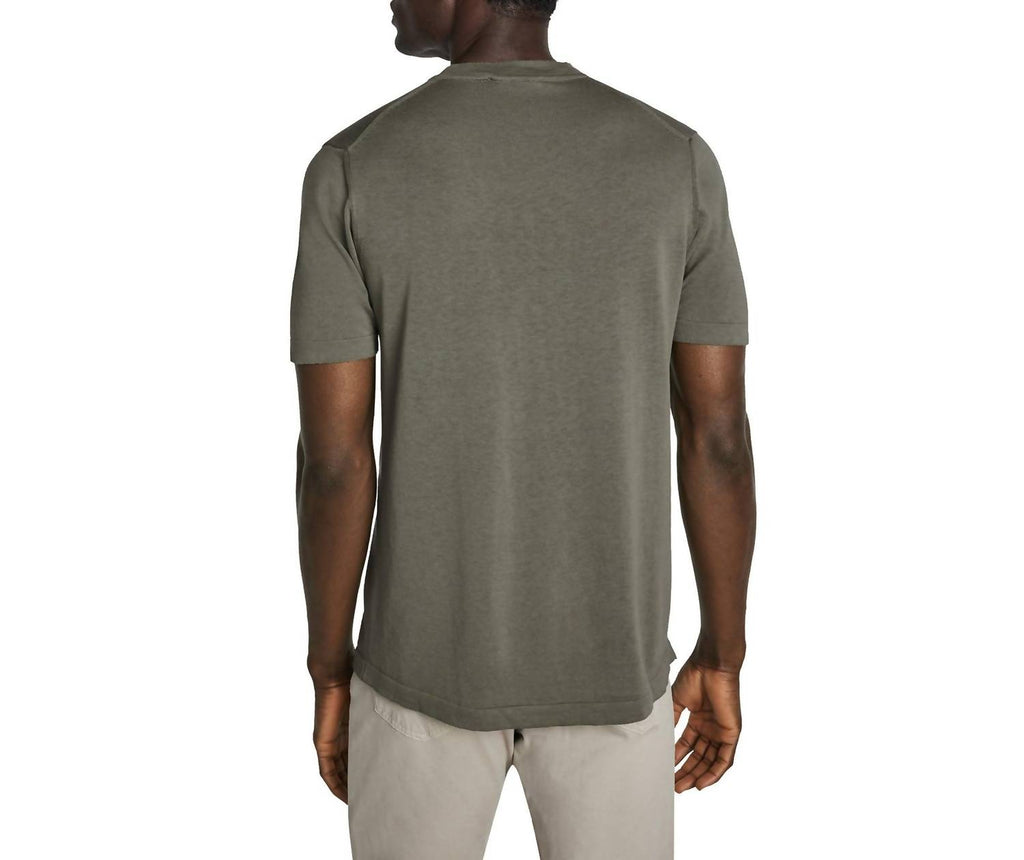 Wellington Crew Neck Top In Sage
