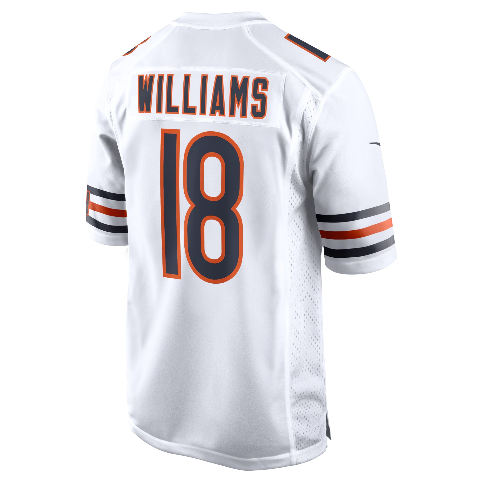 Chicago Bears Caleb Williams White First Round Pick Player Game Jersey