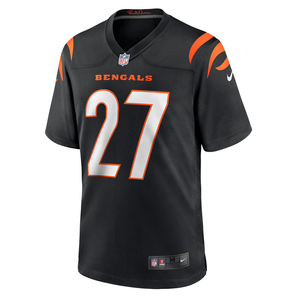 Cincinnati Bengals Jordan Battle Black Team Game Jersey