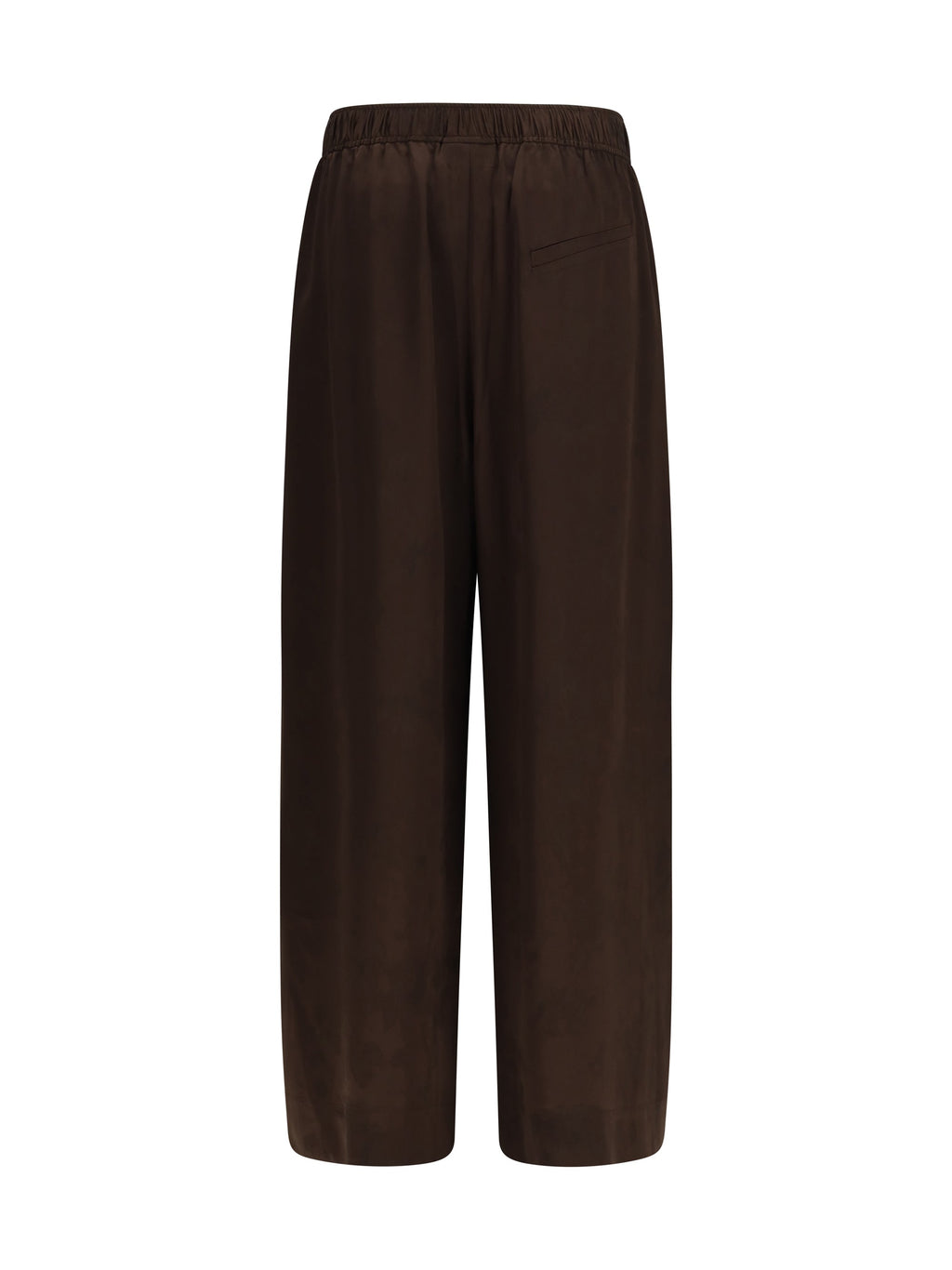 Ganni Women Satin Drawstring Pants