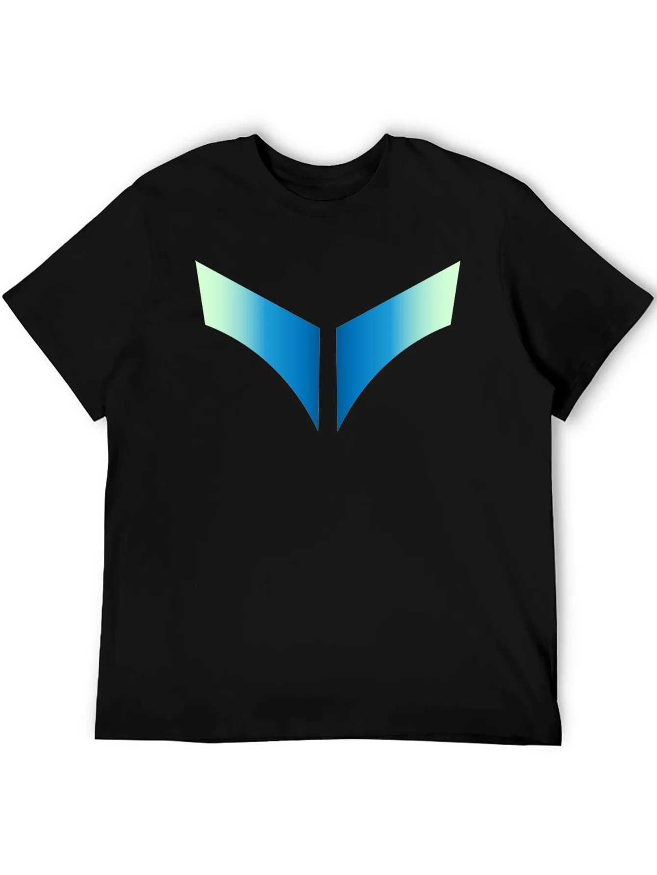 Geometric Graphic Black T-Shirt - Modern Style