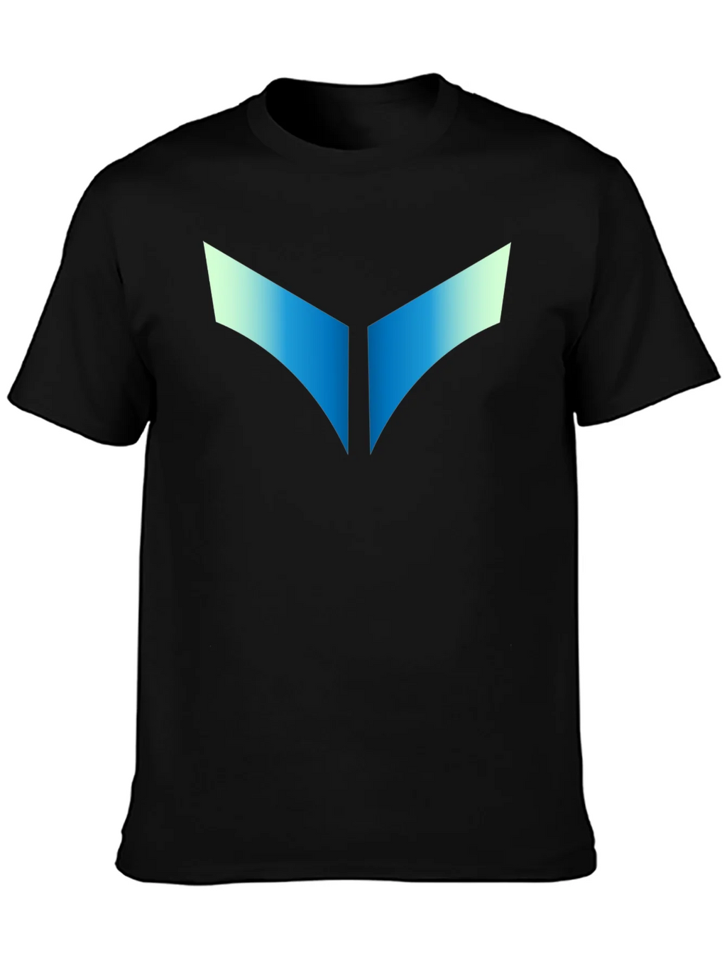 Geometric Graphic Black T-Shirt - Modern Style