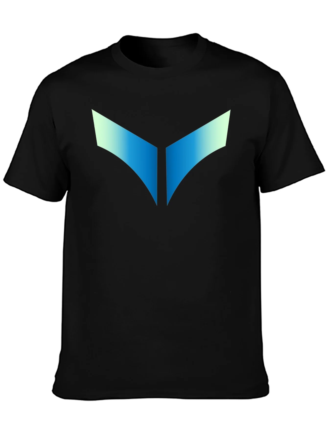 Geometric Graphic Black T-Shirt - Modern Style