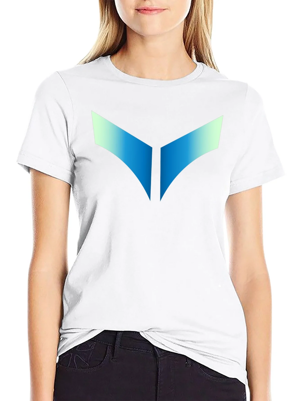 Geometric Graphic Black T-Shirt - Modern Style