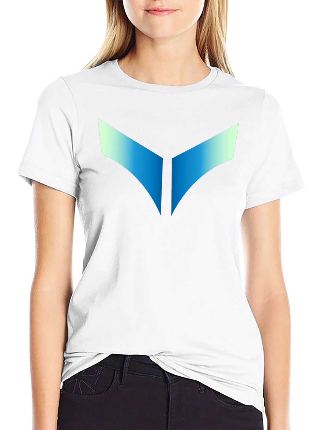Geometric Graphic Black T-Shirt - Modern Style