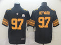 Men's Pittsburgh Steelers Cameron Heyward #97 Black Alternate Legend Jersey1