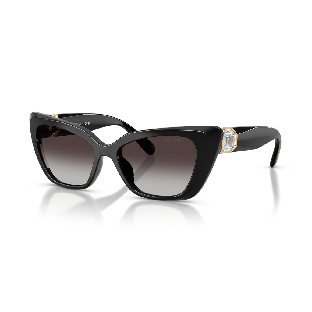 0Sk6047 Cat-Eye Sunglasses with Crystal Embellishments