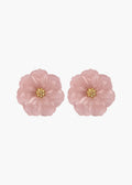 Women's Wynne Earrings In Rose Quartz