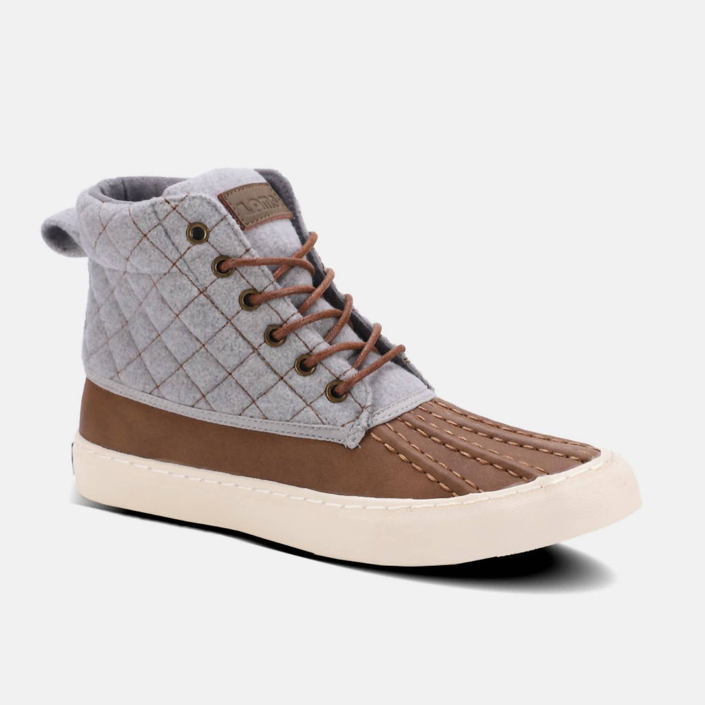 Women's Alta Lace-Up Boot In Grey & Chestnut