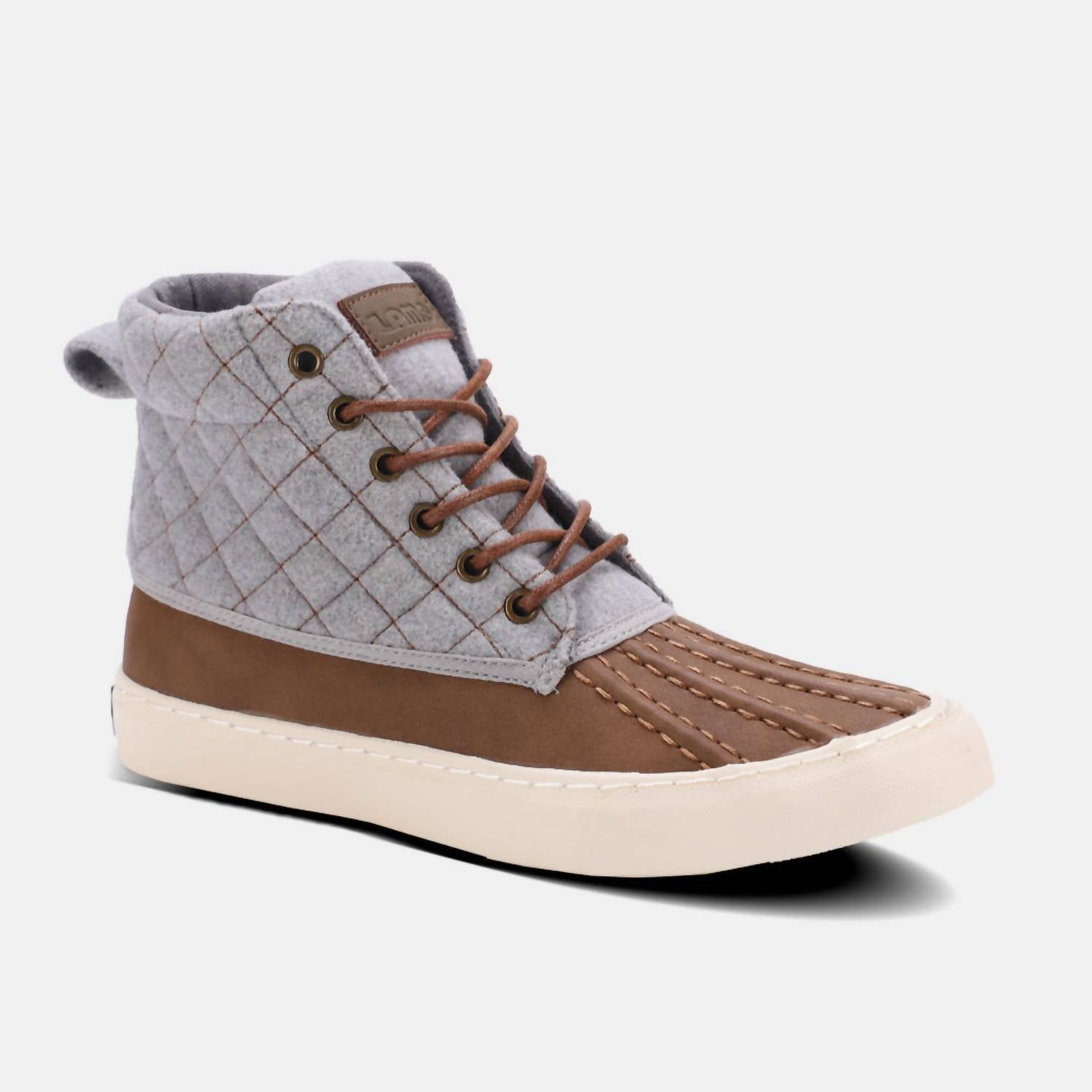 Women's Alta Lace-Up Boot In Grey & Chestnut