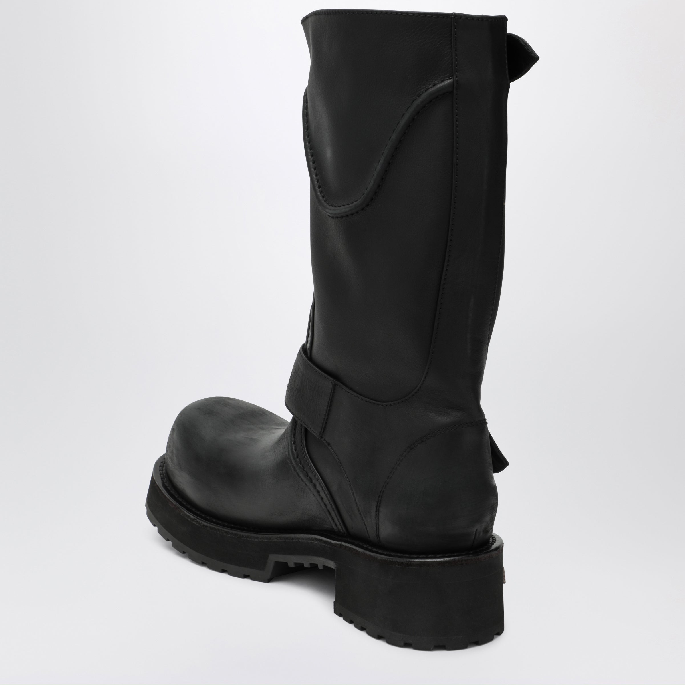 Balenciaga Venom Black Calfskin Boots Women
