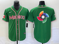 Men's 2023 World Baseball Classic Mexico Green Player jersey