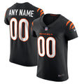 Cincinnati Bengals Black Vapor Elite Custom Jersey