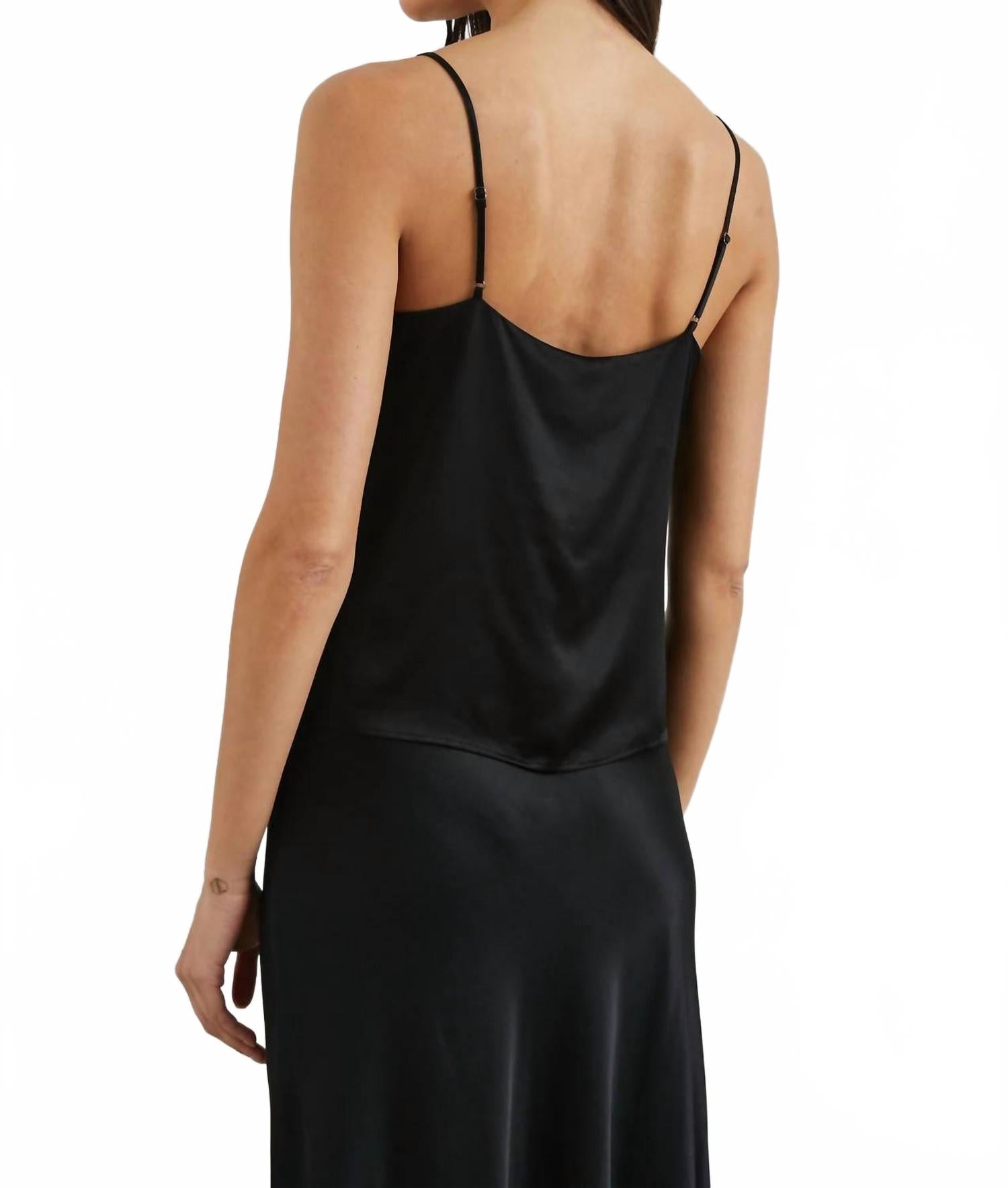 Paola Classic Top In Black