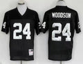 Men's Oakland Raiders Charles Woodson Mitchell & Ness Black Legacy Replica jersey