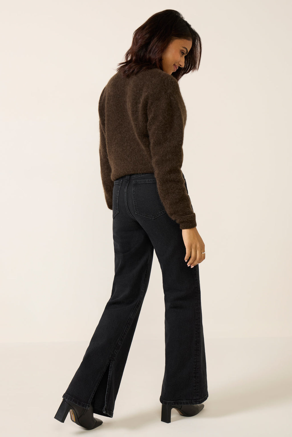 Women's Ever Vintage Bootcut w Slit Jean