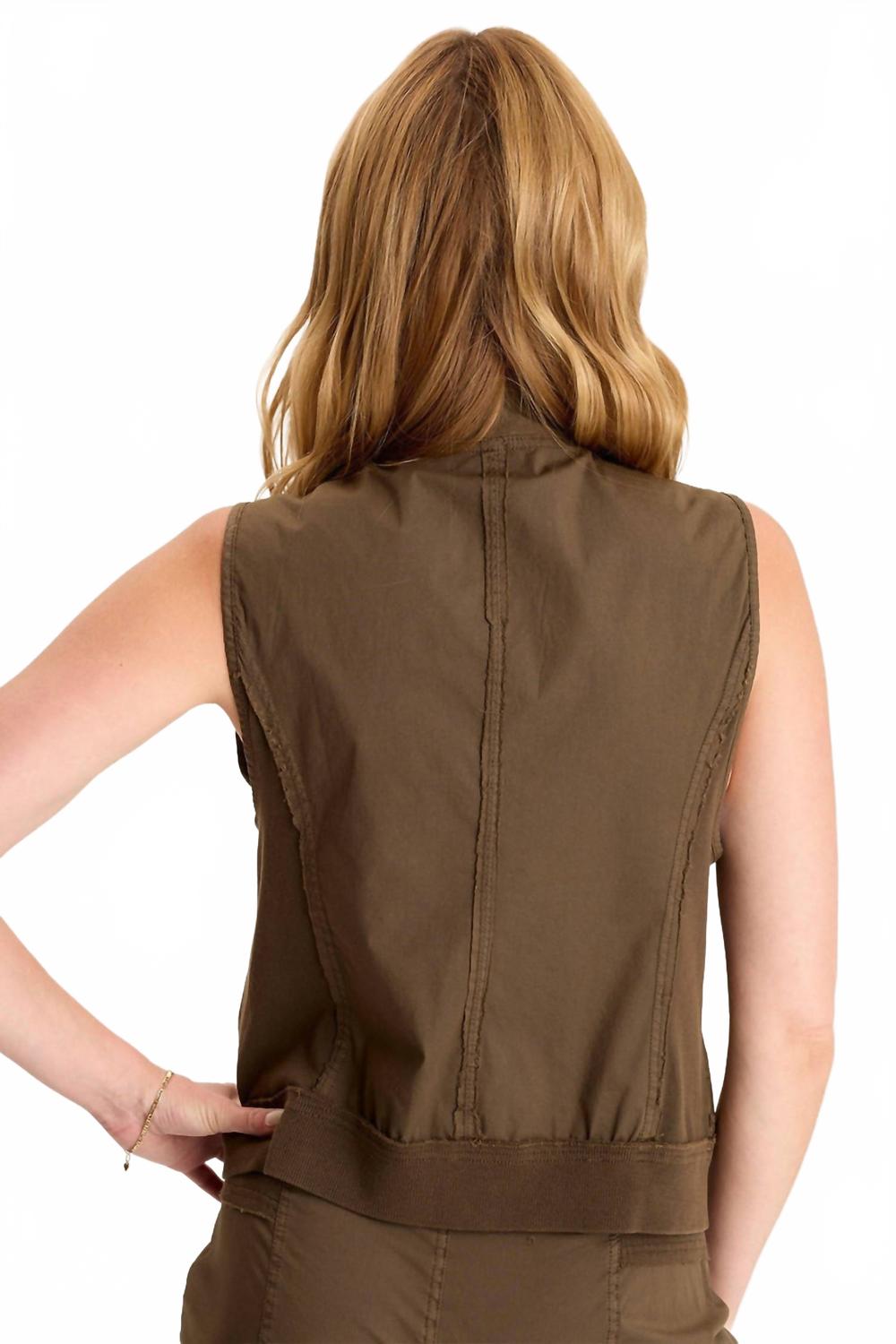 Grindelle Vest In Westgate Pigment