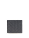 Bottega Veneta Men Bifold Leather Intrecciato Wallet