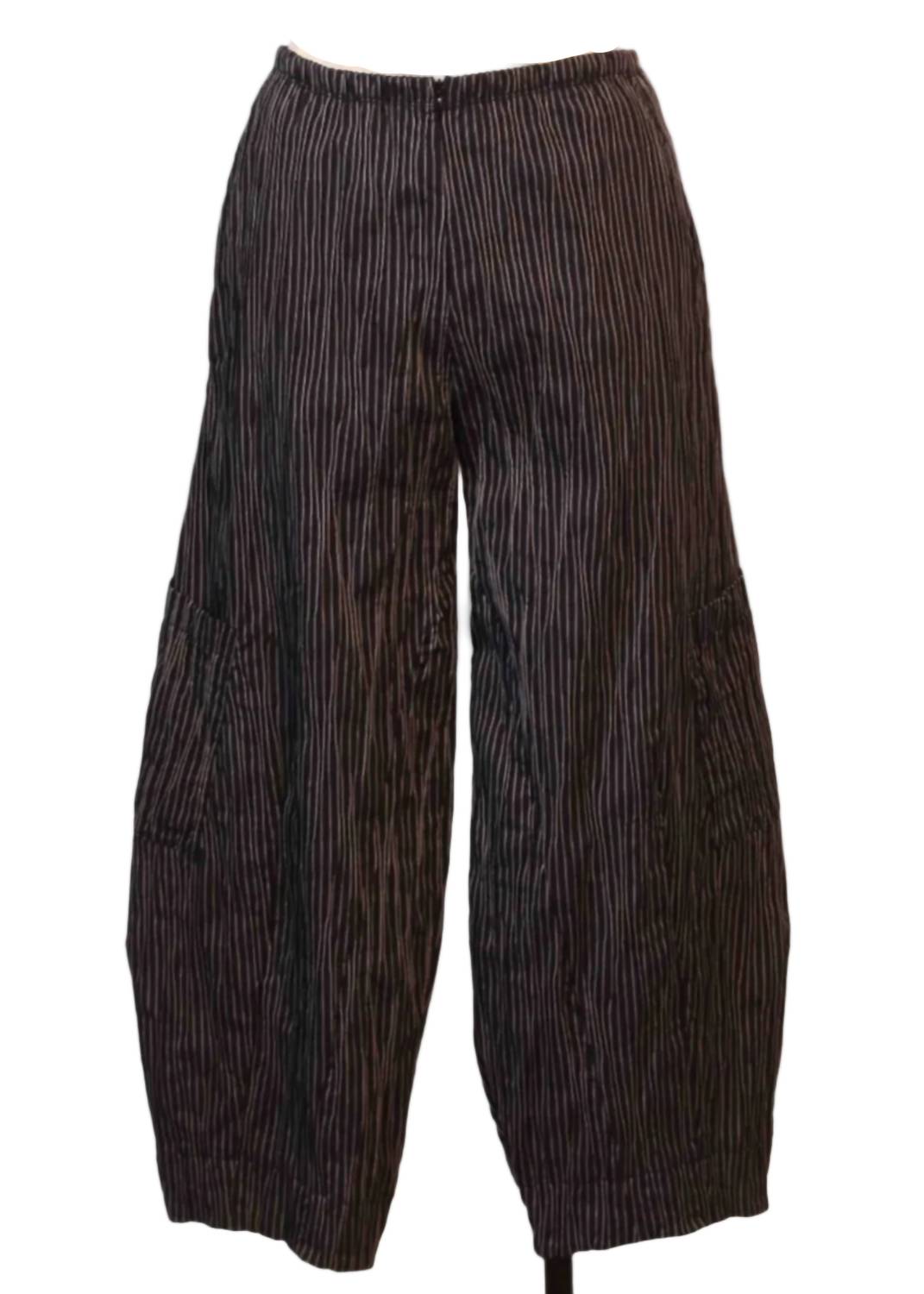Women's Digby Crop Pant In Black/white