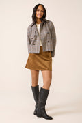 Women's Ciera Suede Mini Skirt