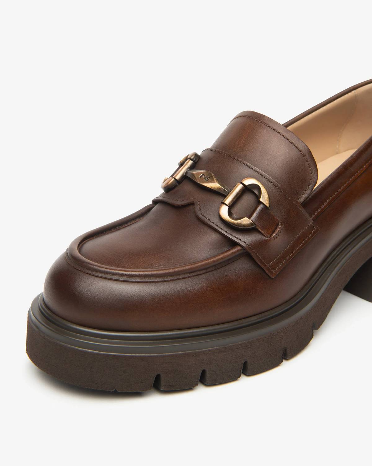 Women's Delgado Marrone Platform Loafer In Brown