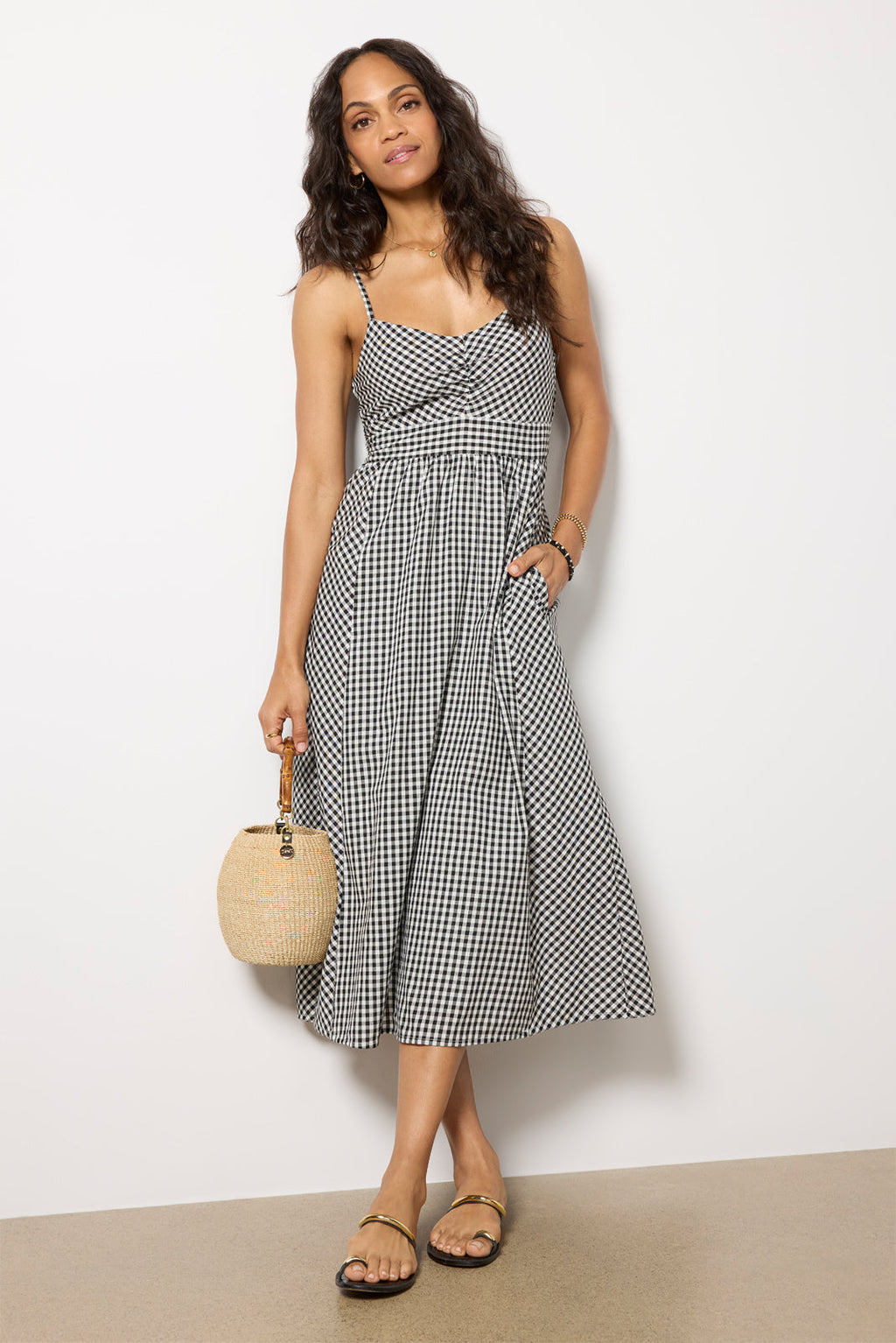 Women's Sunday Gingham Dress