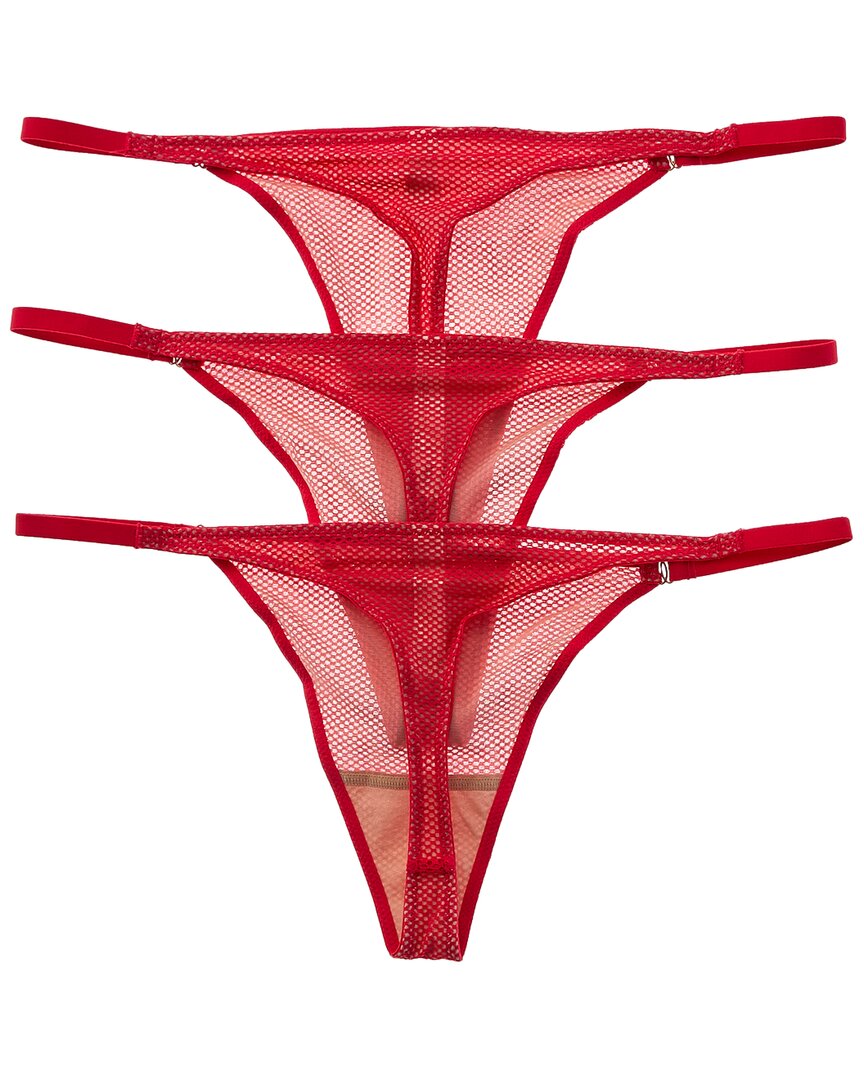 Set of 3 Skarlett Blue Mischief Thong